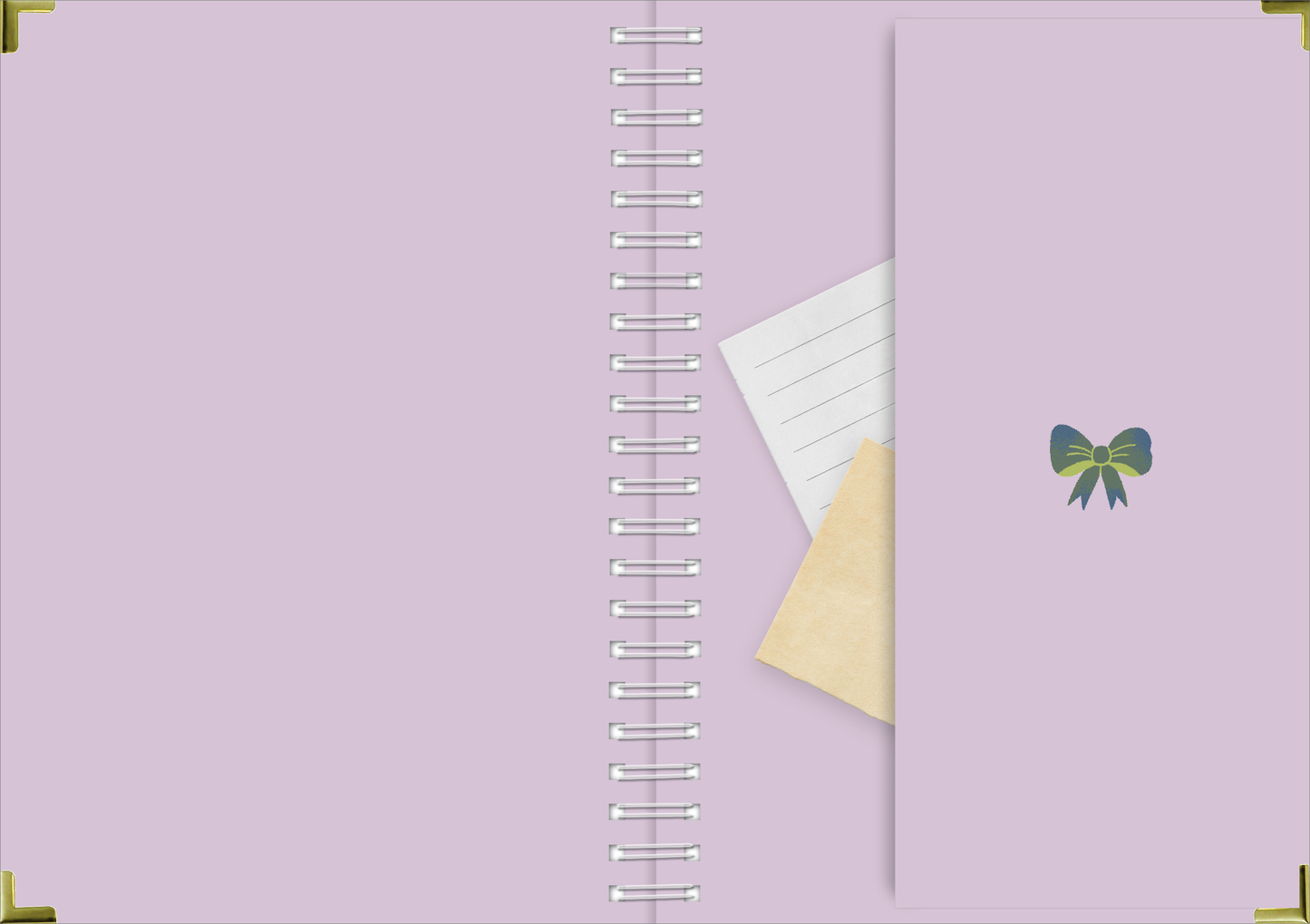 Gezeigt wird eine Innen- oder Zusatzansicht von „Mein Scrapbook“.