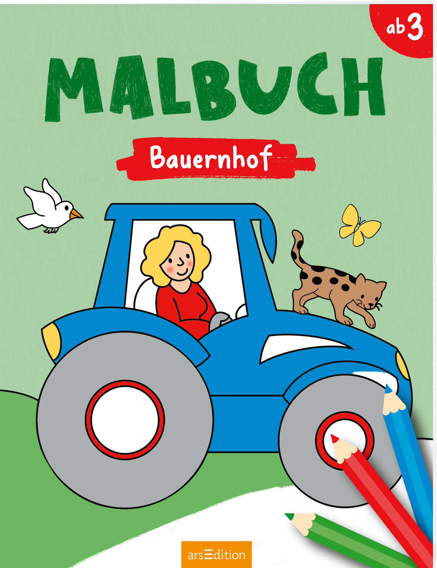 Malbuch Bauernhof