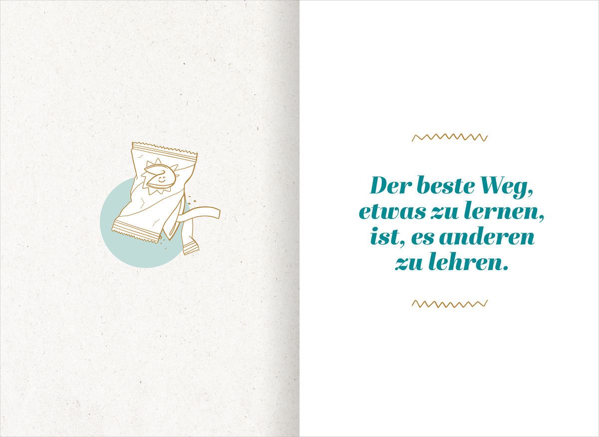 Gezeigt wird eine Innen- oder Zusatzansicht von „Dein großes Glückskeksorakel“.