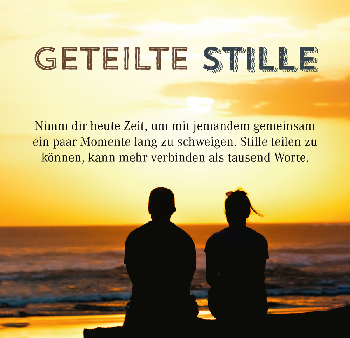 Gezeigt wird eine Innen- oder Zusatzansicht von „Nimm dir Zeit für kleine Freuden“.