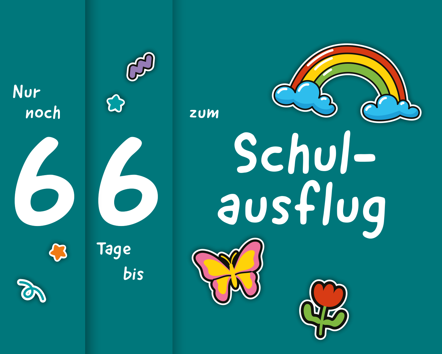 Gezeigt wird eine Innen- oder Zusatzansicht von „Der große Countdown-Spaß für die Schule“.