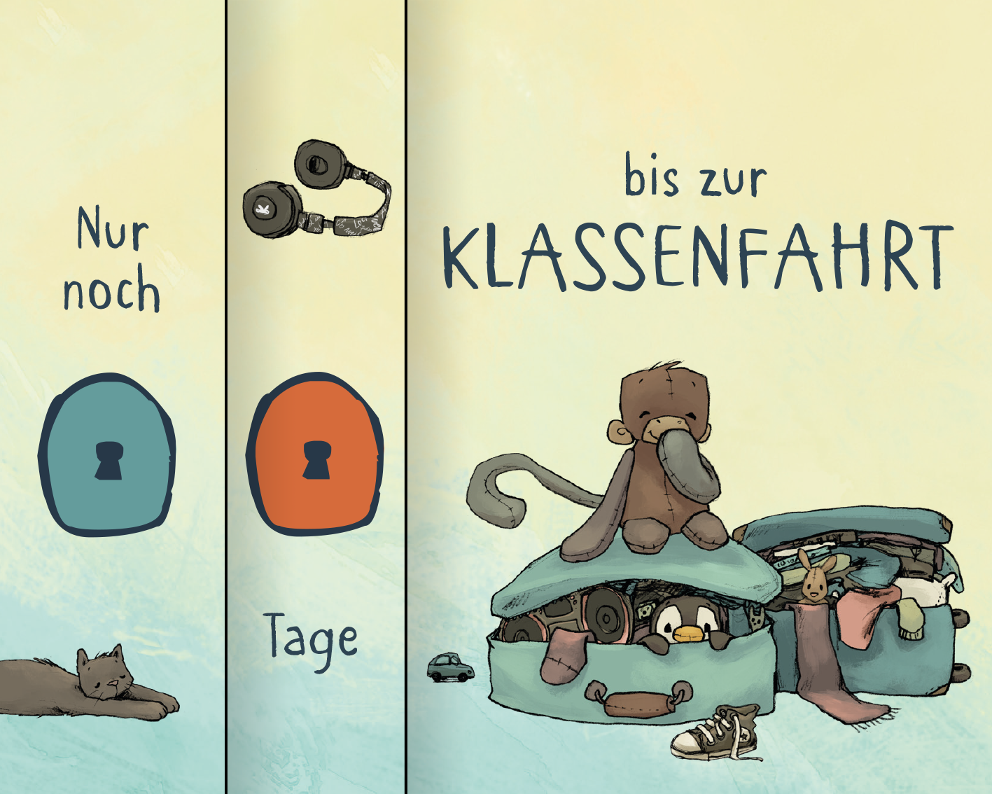 Gezeigt wird eine Innen- oder Zusatzansicht von „Anouk – Mein Countdown-Kalender“.