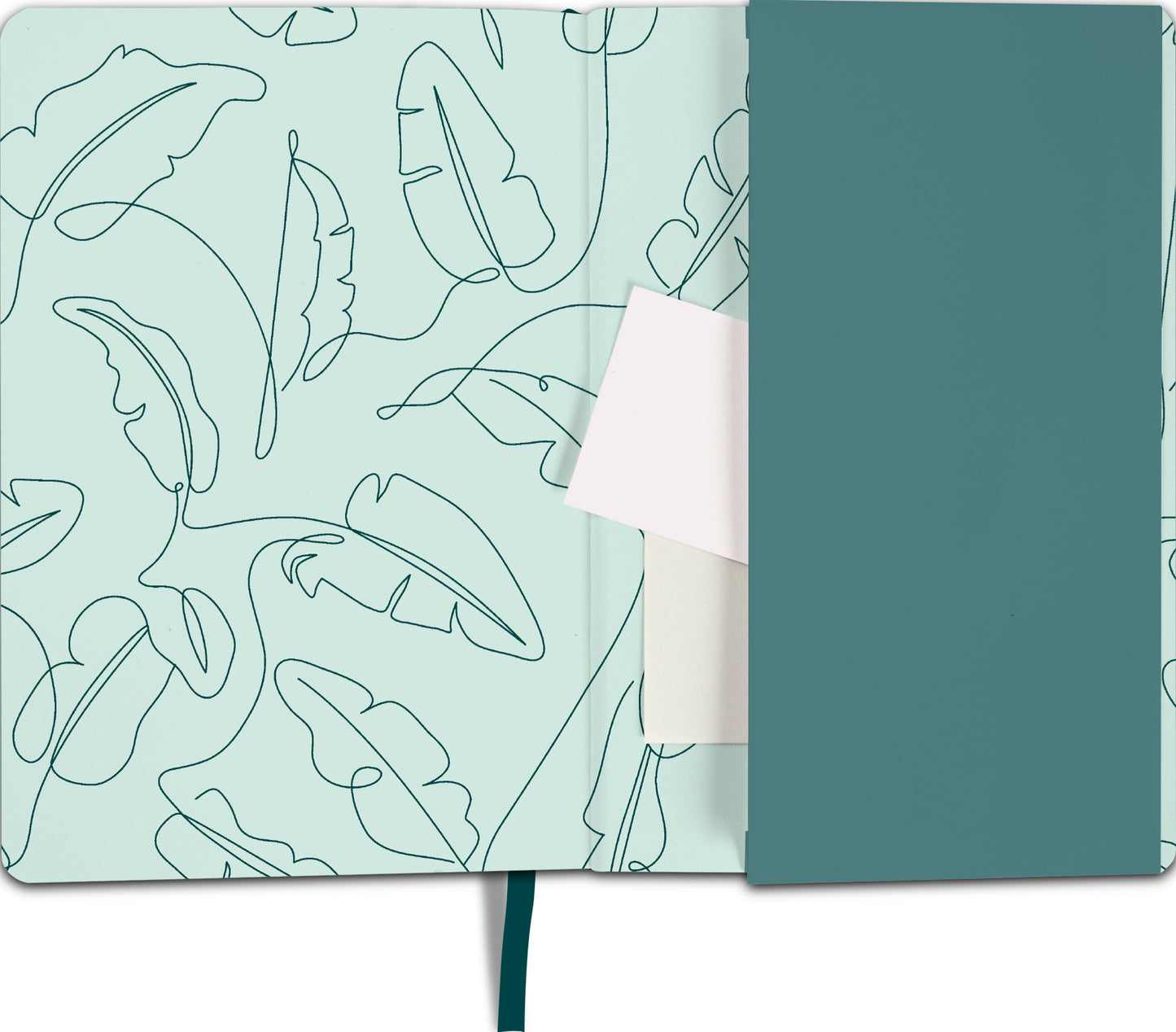 myNOTES Notizbuch A5: Monstera