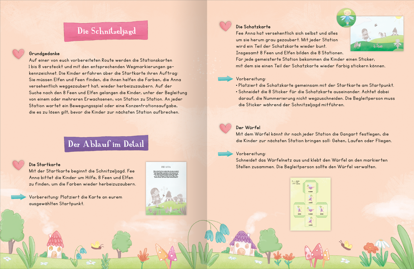 Feen-Schnitzeljagd ab 4 Jahren