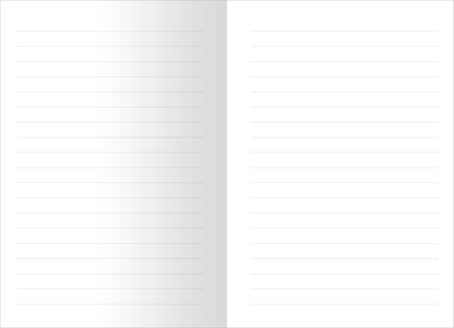 Gezeigt wird eine Innenansicht von „myNOTES Papeterie: Weißt du eigentlich, wie lieb ich dich hab? Notizheft“. Die Seiten sind in einem sanften Weiß gehalten und durch feine, horizontale Linien strukturiert, die als Leitlinien zum Schreiben dienen. Das Layout ist klar und übersichtlich, fördert die Lesbarkeit. Die Schrift ist dezent und gut lesbar, wodurch ein harmonisches Gesamtbild entsteht.