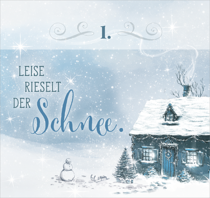 Gezeigt wird eine Innen- oder Zusatzansicht von „Postkarten-Adventskalender.