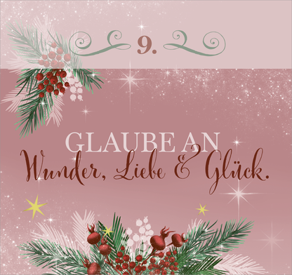 Gezeigt wird eine Innen- oder Zusatzansicht von „Postkarten-Adventskalender.