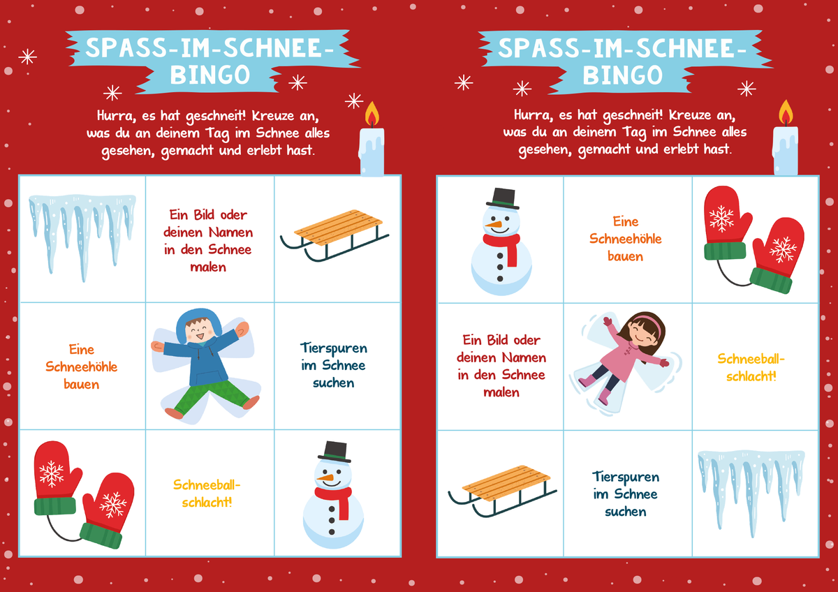 Gezeigt wird eine Innen- oder Zusatzansicht von „Winter-Bingo“.