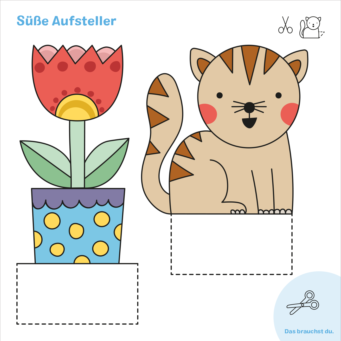 Gezeigt wird eine Innen- oder Zusatzansicht von „Mein allererster Klebe-, Schneide-, Bastelblock“.