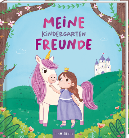 Meine Kindergartenfreunde – Einhorn und Prinzessin