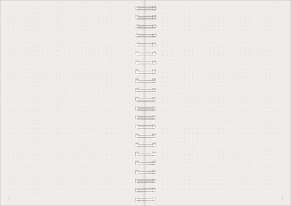 Gezeigt wird eine Innen- oder Zusatzansicht von „myNOTES Papeterie: Ringbuch Die drei ???“.