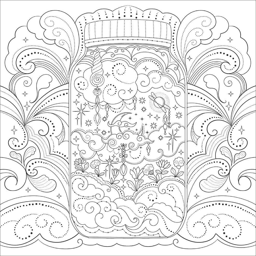 Gezeigt wird eine Innen- oder Zusatzansicht von „Colour your Dreams“.