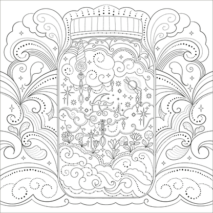 Gezeigt wird eine Innen- oder Zusatzansicht von „Colour your Dreams“.