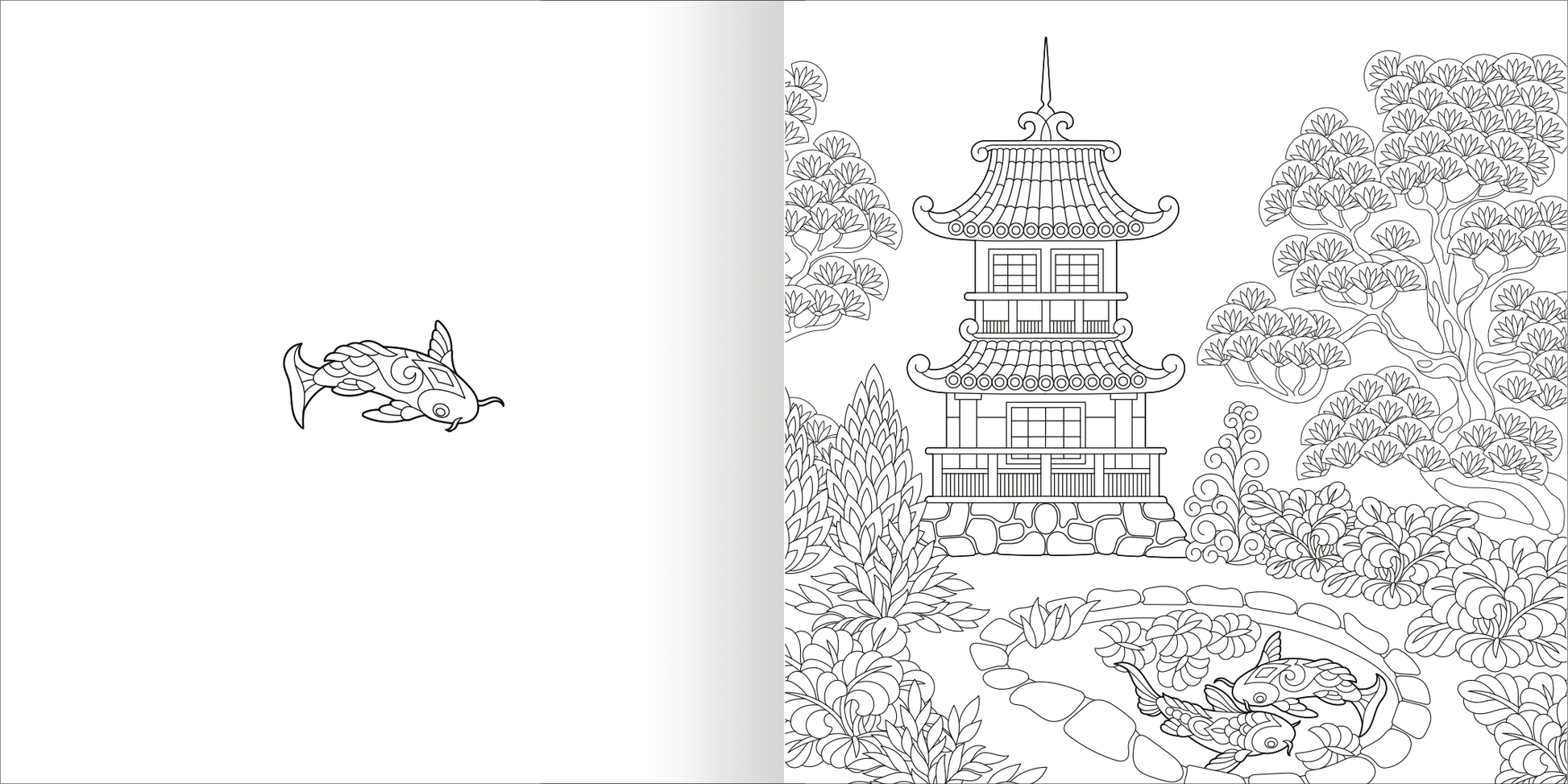 Gezeigt wird eine Innen- oder Zusatzansicht von „Wunderschönes Japan“.