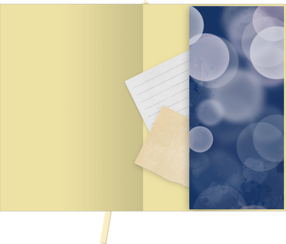 Gezeigt wird eine Innen- oder Zusatzansicht von „myNOTES Papeterie: Notizbuch A5 Ballon“.