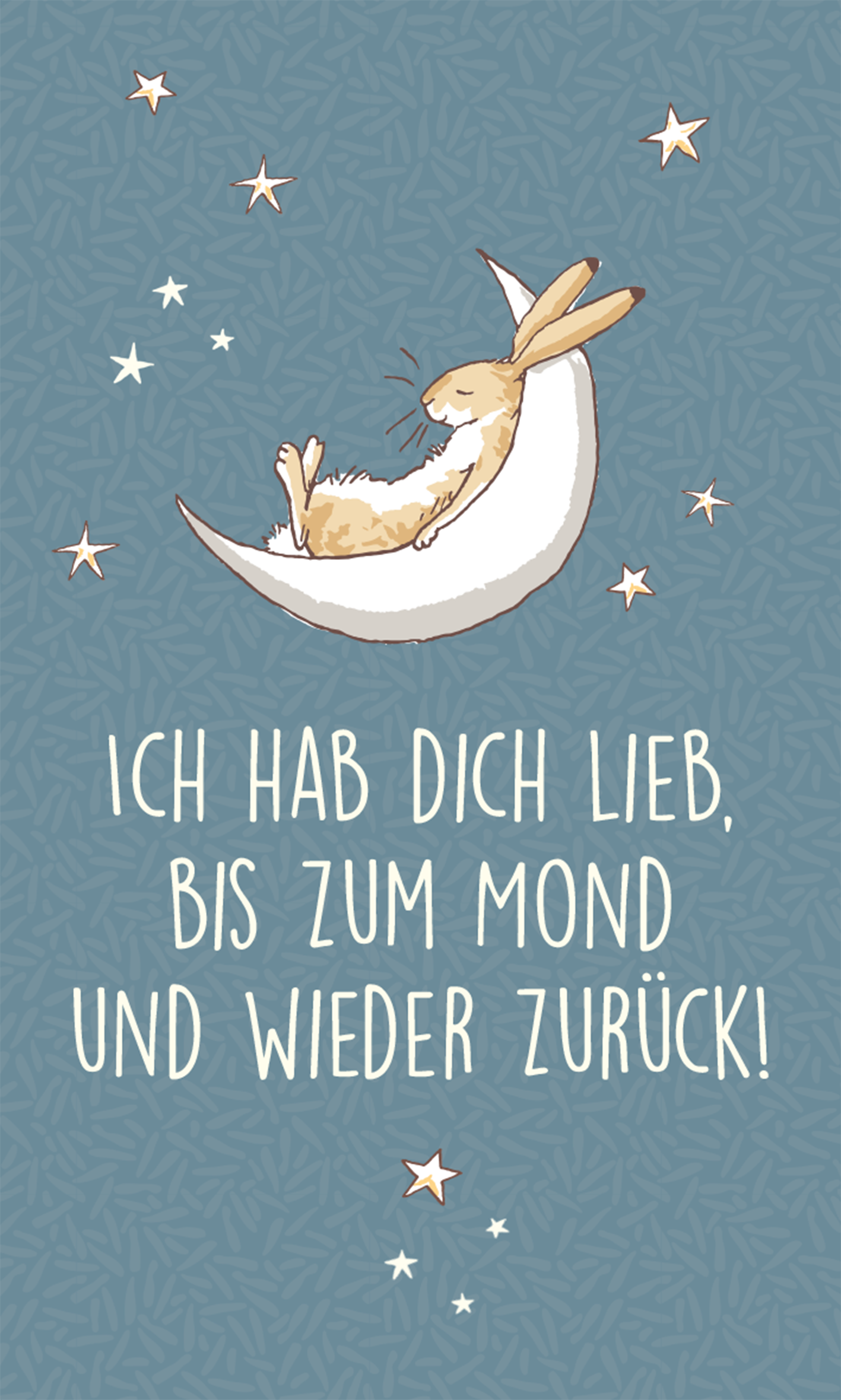Gezeigt wird eine Innen- oder Zusatzansicht von „Weißt du eigentlich, wie lieb ich dich hab? Du bist einfach wundervoll “.