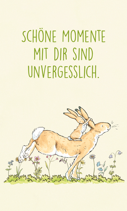 Gezeigt wird eine Innen- oder Zusatzansicht von „Weißt du eigentlich, wie lieb ich dich hab? Du bist einfach wundervoll “.