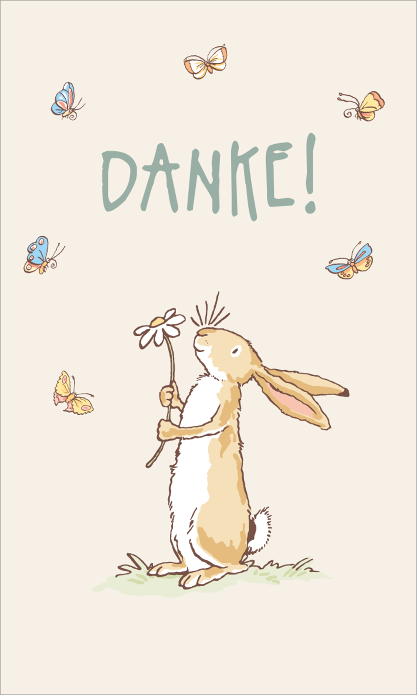Gezeigt wird eine Innen- oder Zusatzansicht von „Weißt du eigentlich, wie lieb ich dich hab? Du bist einfach wundervoll “.