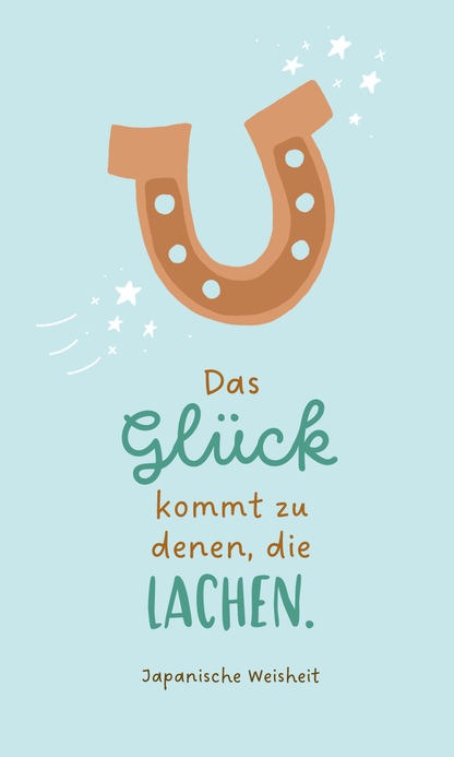 Gezeigt wird eine Innen- oder Zusatzansicht von „Viel Glück für dich!“.