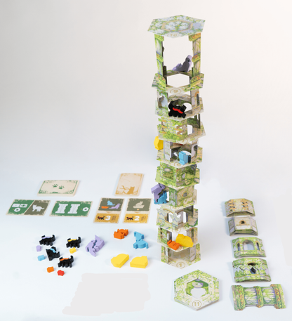 Gezeigt wird eine Innen- oder Zusatzansicht von „Cat and the Tower“.