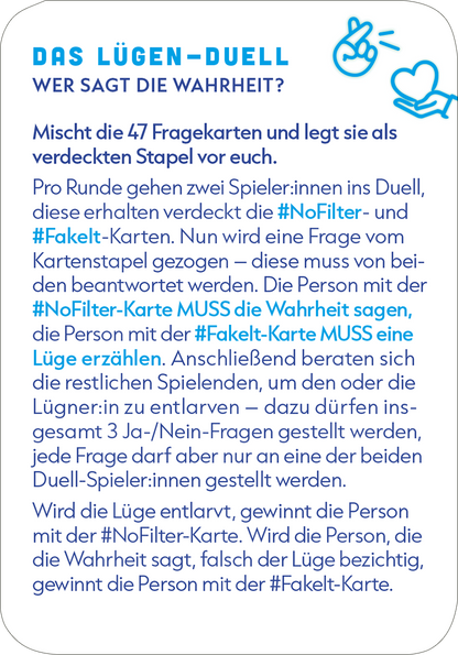 Gezeigt wird eine Innen- oder Zusatzansicht von „Das Lügen-Duell“.