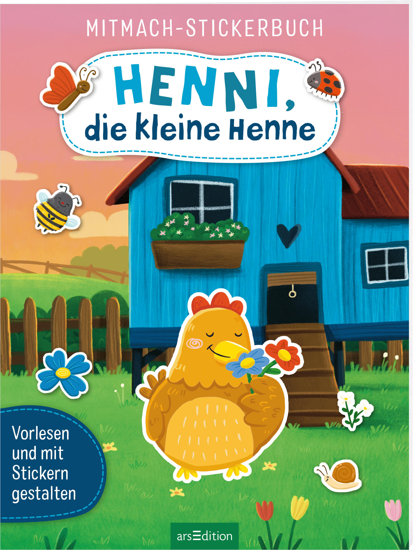 Mitmach-Stickerbuch – Henni, die kleine Henne