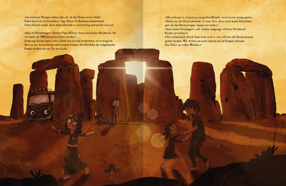 Gezeigt wird eine Innen- oder Zusatzansicht von „OTTO fährt los – Eine Reise nach England“.