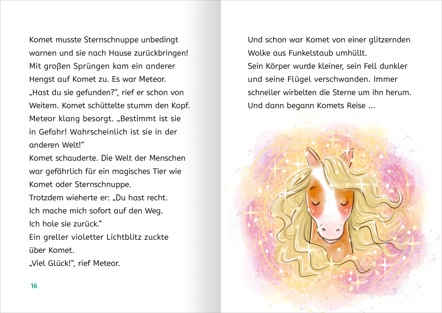 Lesen lernen mit Magie: Zauberponys