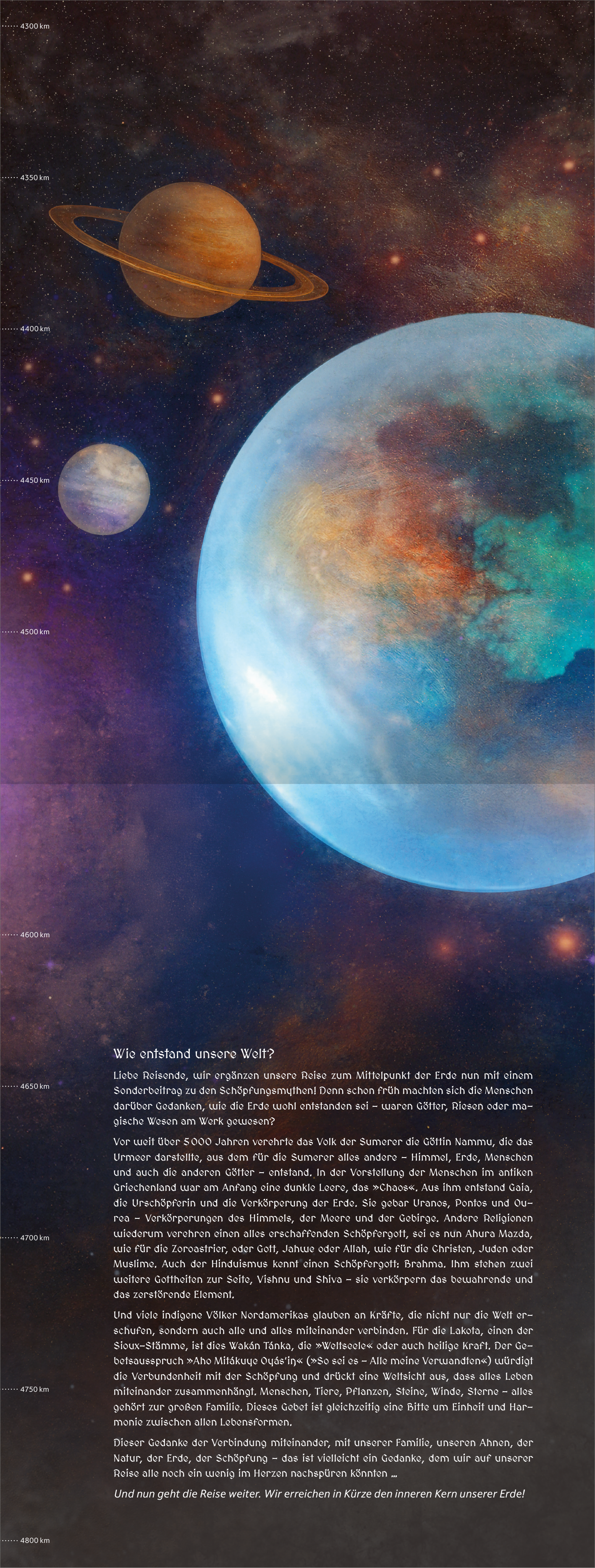 Gezeigt wird eine Innen- oder Zusatzansicht von „Mitten durch“.