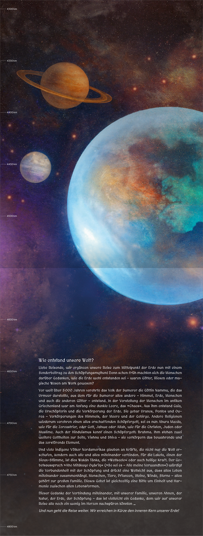 Gezeigt wird eine Innen- oder Zusatzansicht von „Mitten durch“.