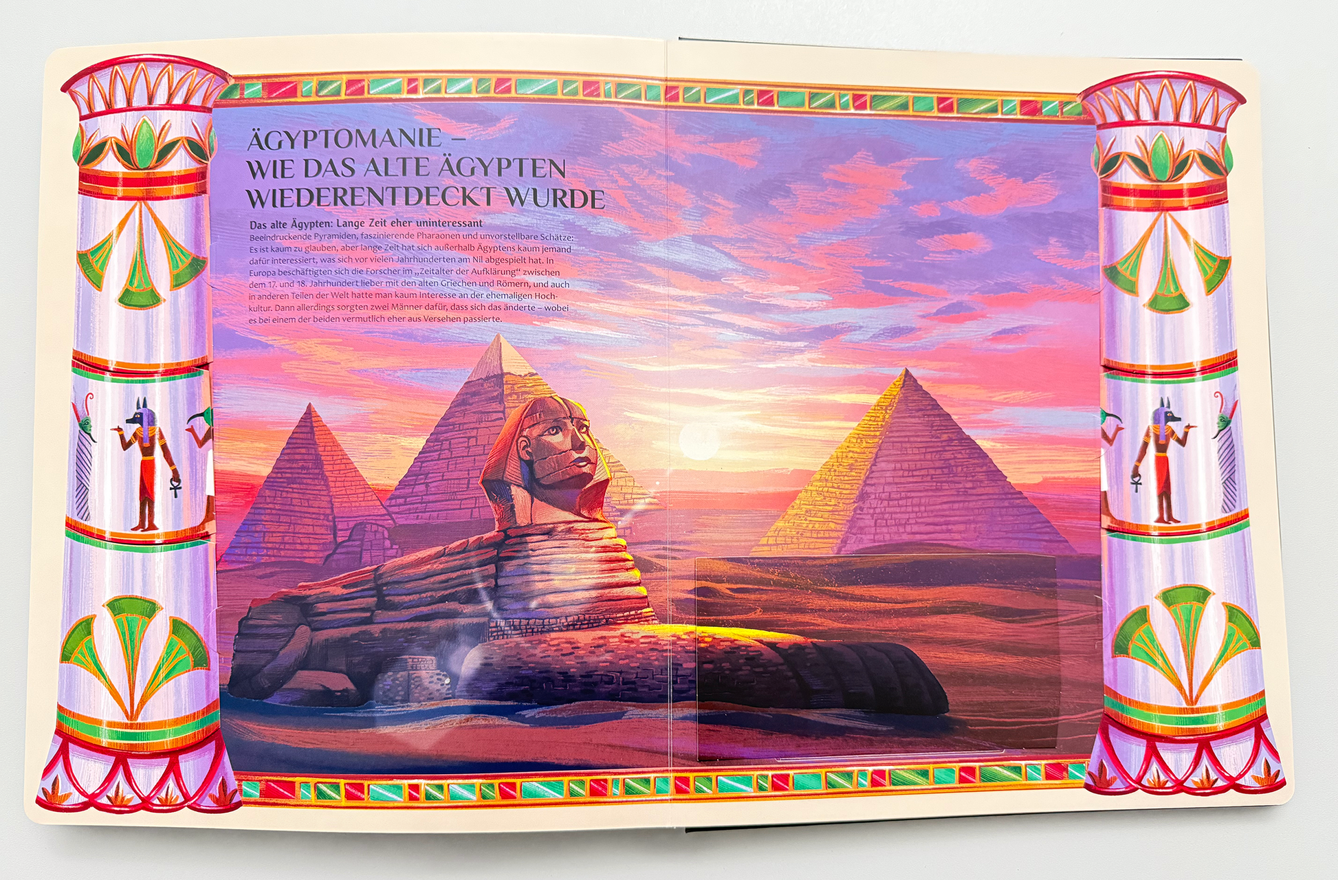 Gezeigt wird eine Innen- oder Zusatzansicht von „Das alte Ägypten“.