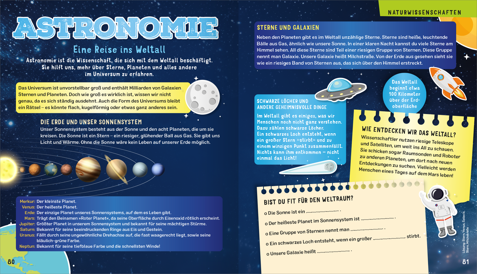 Gezeigt wird eine Innen- oder Zusatzansicht von „Science &amp; Kids – Das geniale Forscherbuch“.
