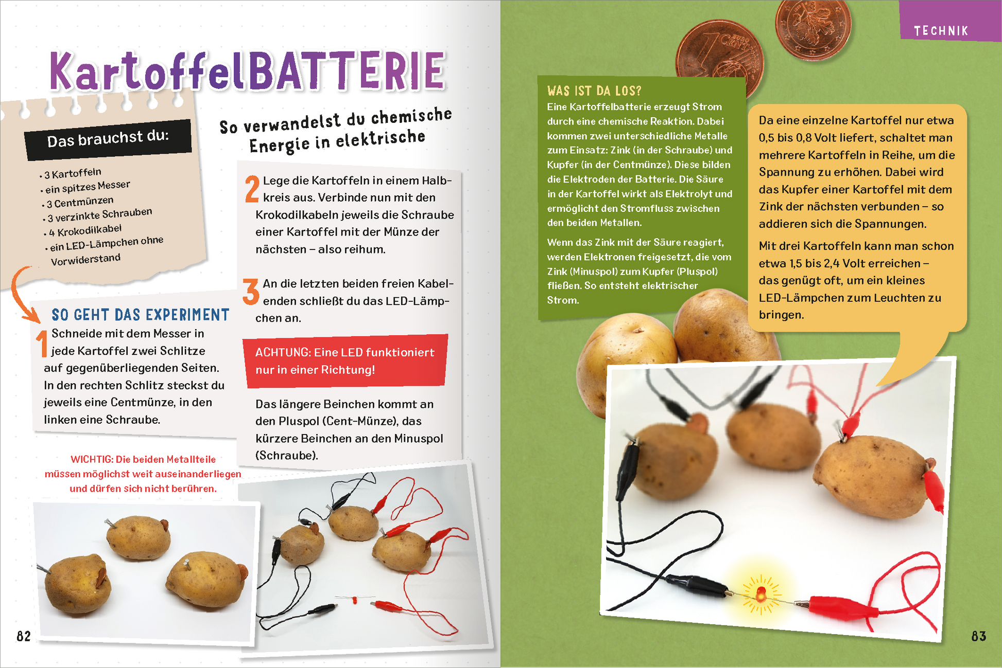 Gezeigt wird eine Innen- oder Zusatzansicht von „Science &amp; Kids – Geniale Experimente“.