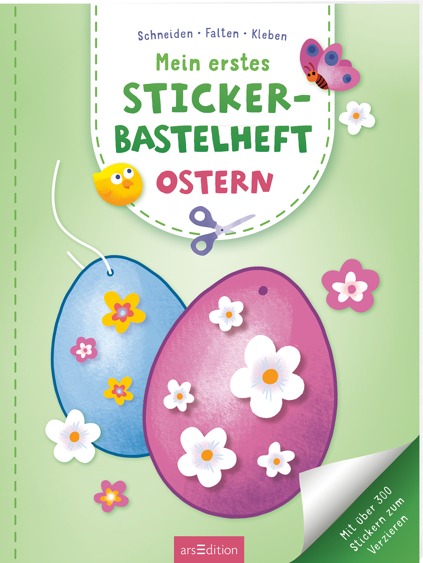 Mein erstes Sticker-Bastelheft – Ostern