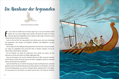 Gezeigt wird eine Innen- oder Zusatzansicht von „Mythen der Meere“.