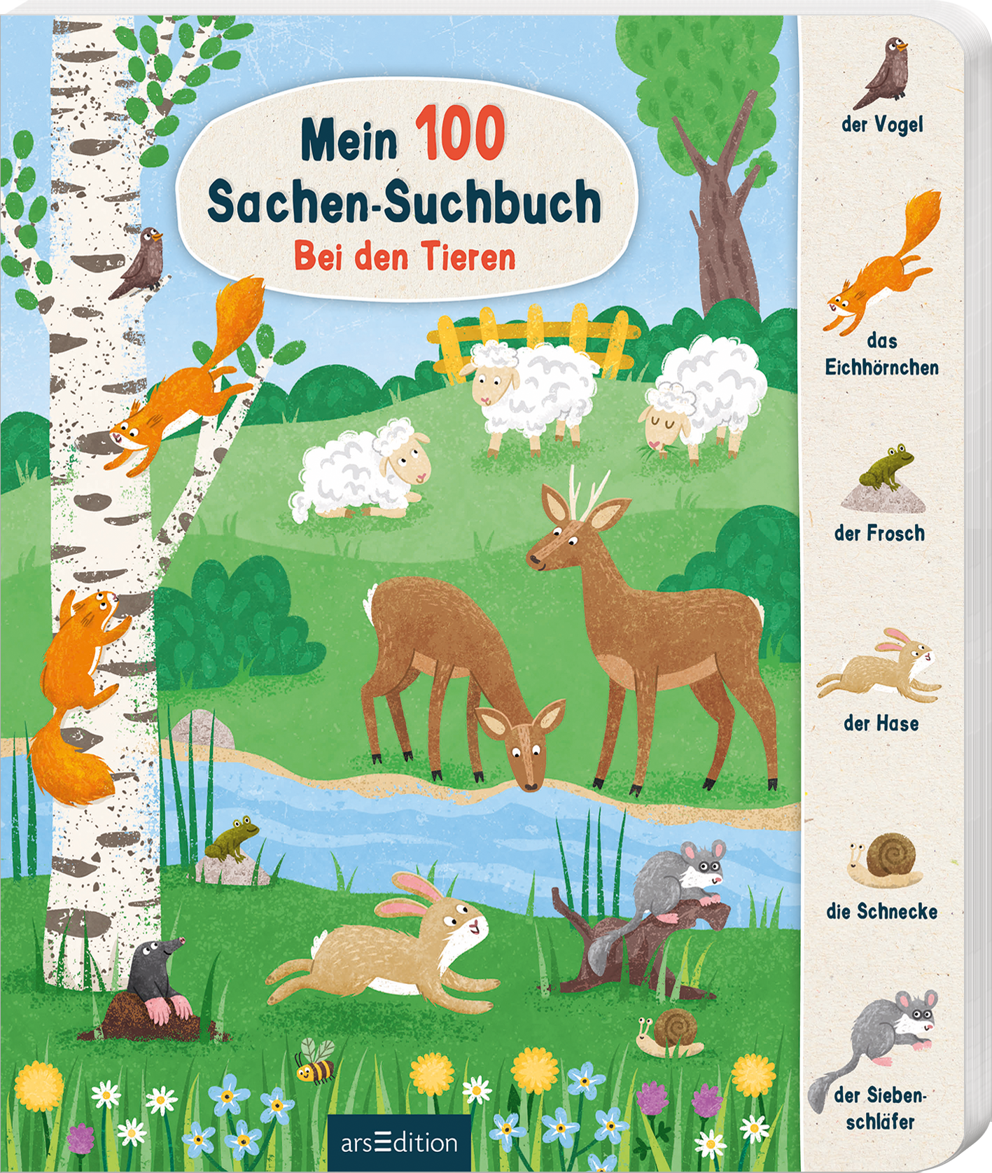 Mein 100 Sachen-Suchbuch – Bei den Tieren