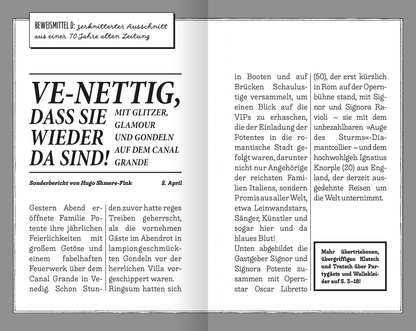 Gezeigt wird eine Innen- oder Zusatzansicht von „Leichen haben nichts zu lachen – Ein Fall für Edna Knorple“.