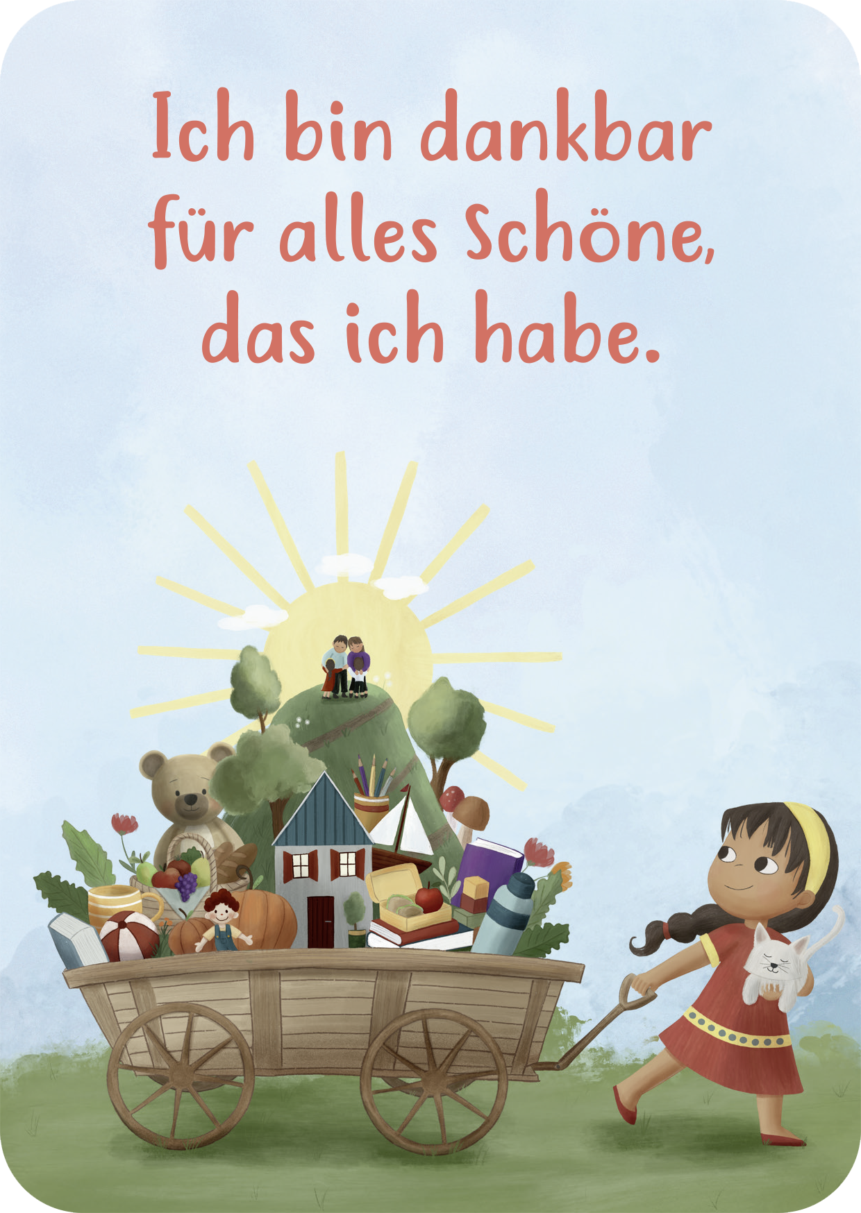 Gezeigt wird eine Innen- oder Zusatzansicht von „Herz- und Mutmachkarten“.