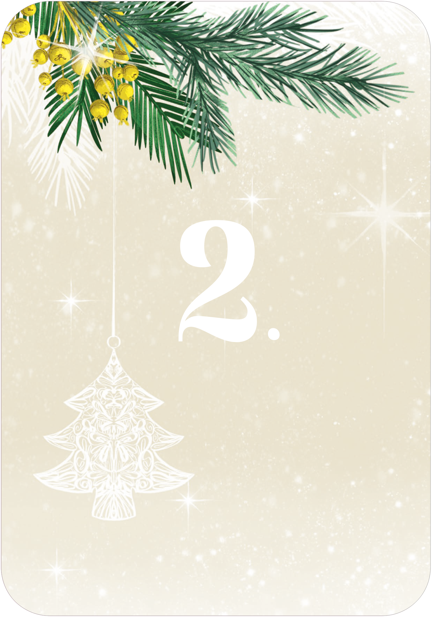 Gezeigt wird eine Innen- oder Zusatzansicht von „Wundervoller Advent“.