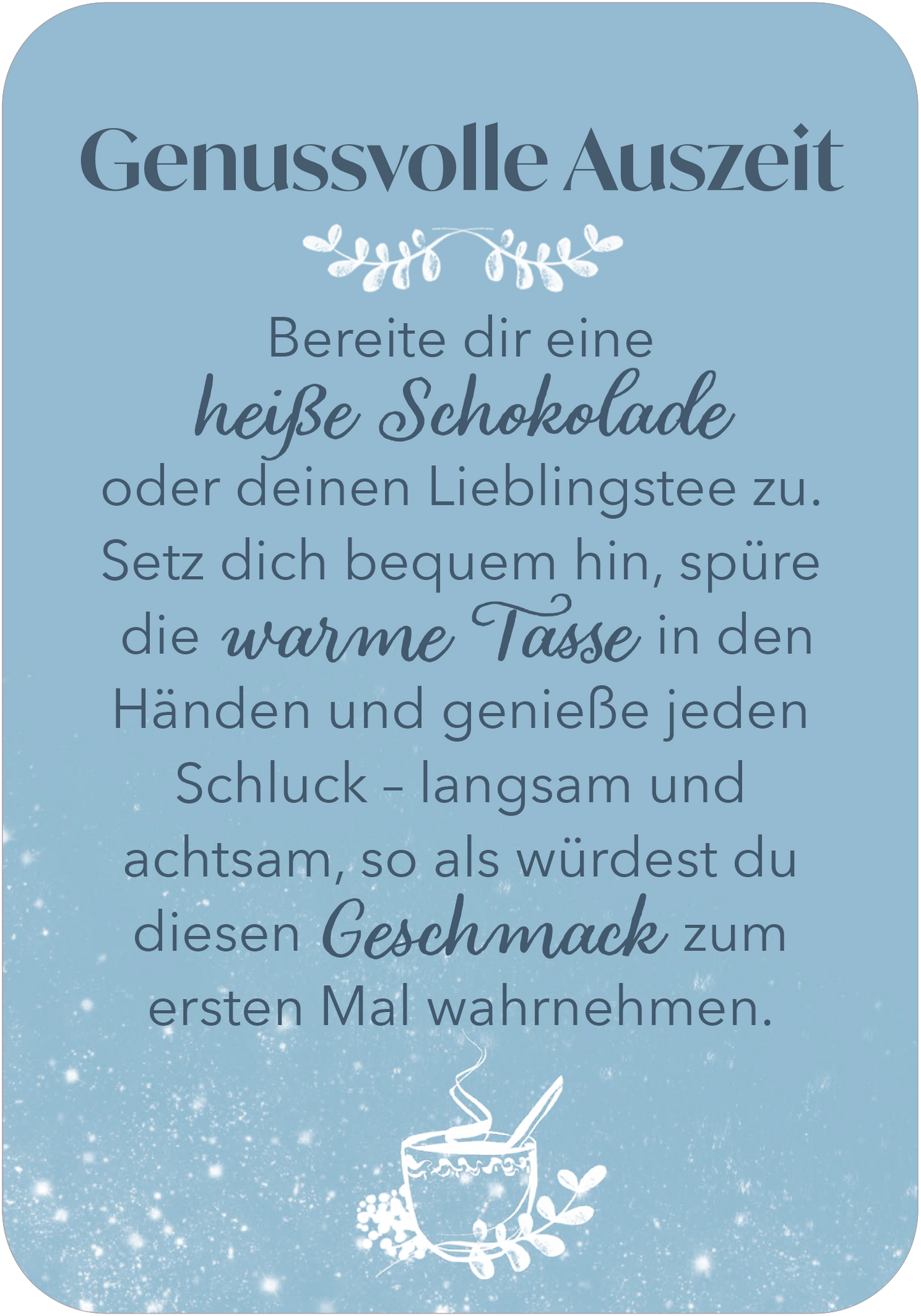 Gezeigt wird eine Innen- oder Zusatzansicht von „Wundervoller Advent“.