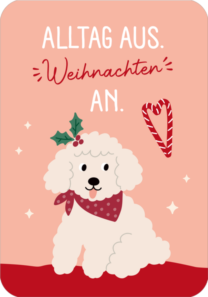 Gezeigt wird eine Innen- oder Zusatzansicht von „Fröhliche Waunachten“.