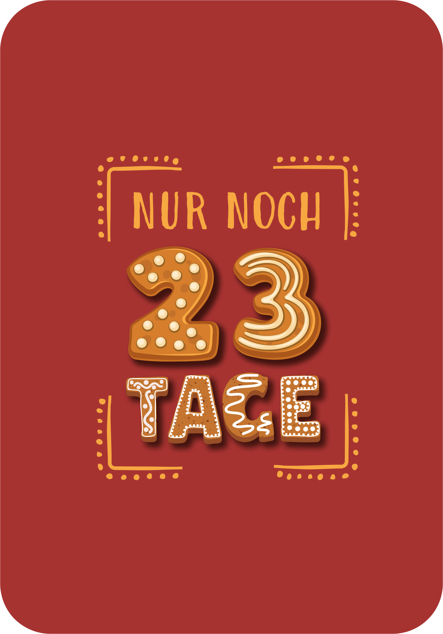 Gezeigt wird eine Innen- oder Zusatzansicht von „Plätzchen weg, Nerven blank.“