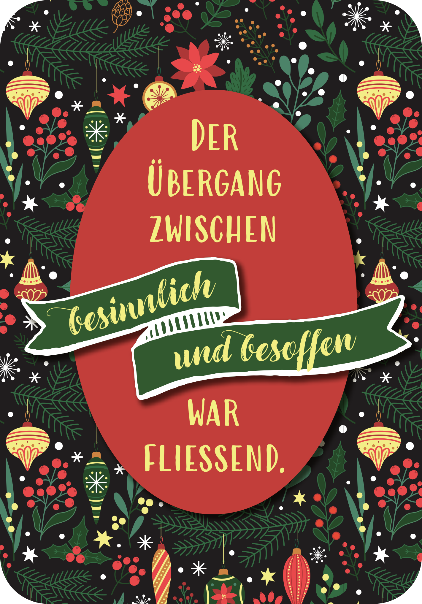 Gezeigt wird eine Innen- oder Zusatzansicht von „Plätzchen weg, Nerven blank.“