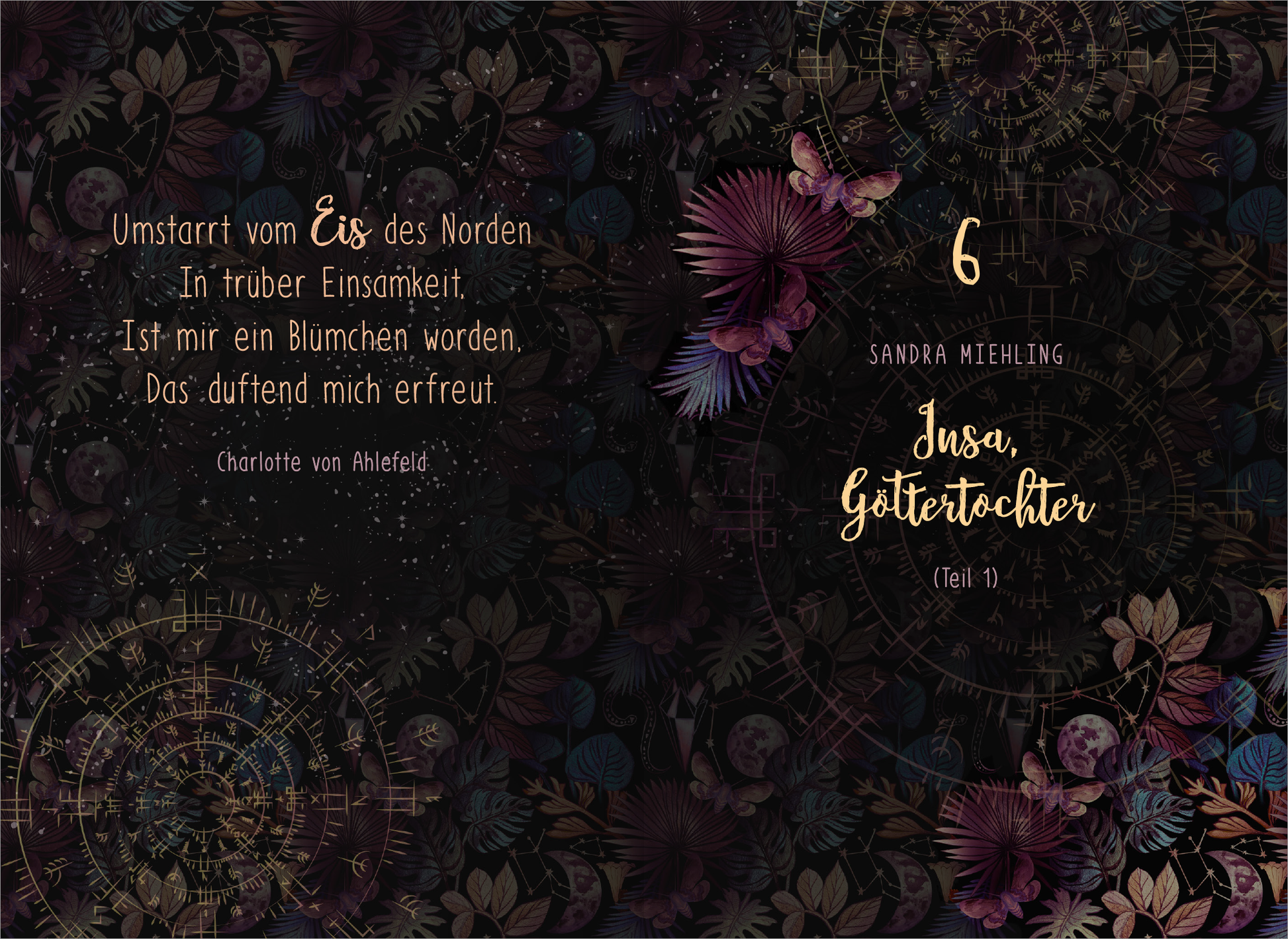 Gezeigt wird eine Innen- oder Zusatzansicht von „Von Raunächten, Runen und magischen Ritualen“.