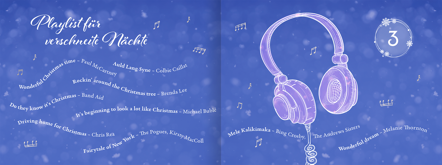 Gezeigt wird eine Innen- oder Zusatzansicht von „Snowfall Symphony“.