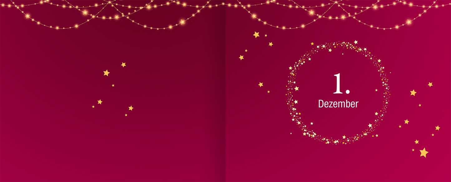 Gezeigt wird eine Innen- oder Zusatzansicht von „Weihnachtszeit ist Dehnbundzeit!“.