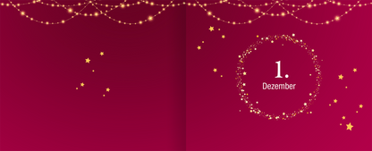 Gezeigt wird eine Innen- oder Zusatzansicht von „Weihnachtszeit ist Dehnbundzeit!“.