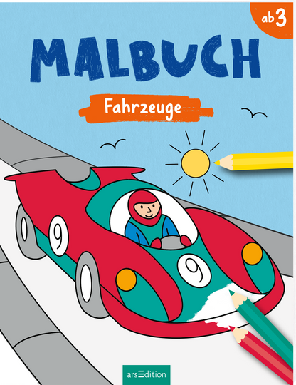 Malbuch Fahrzeuge