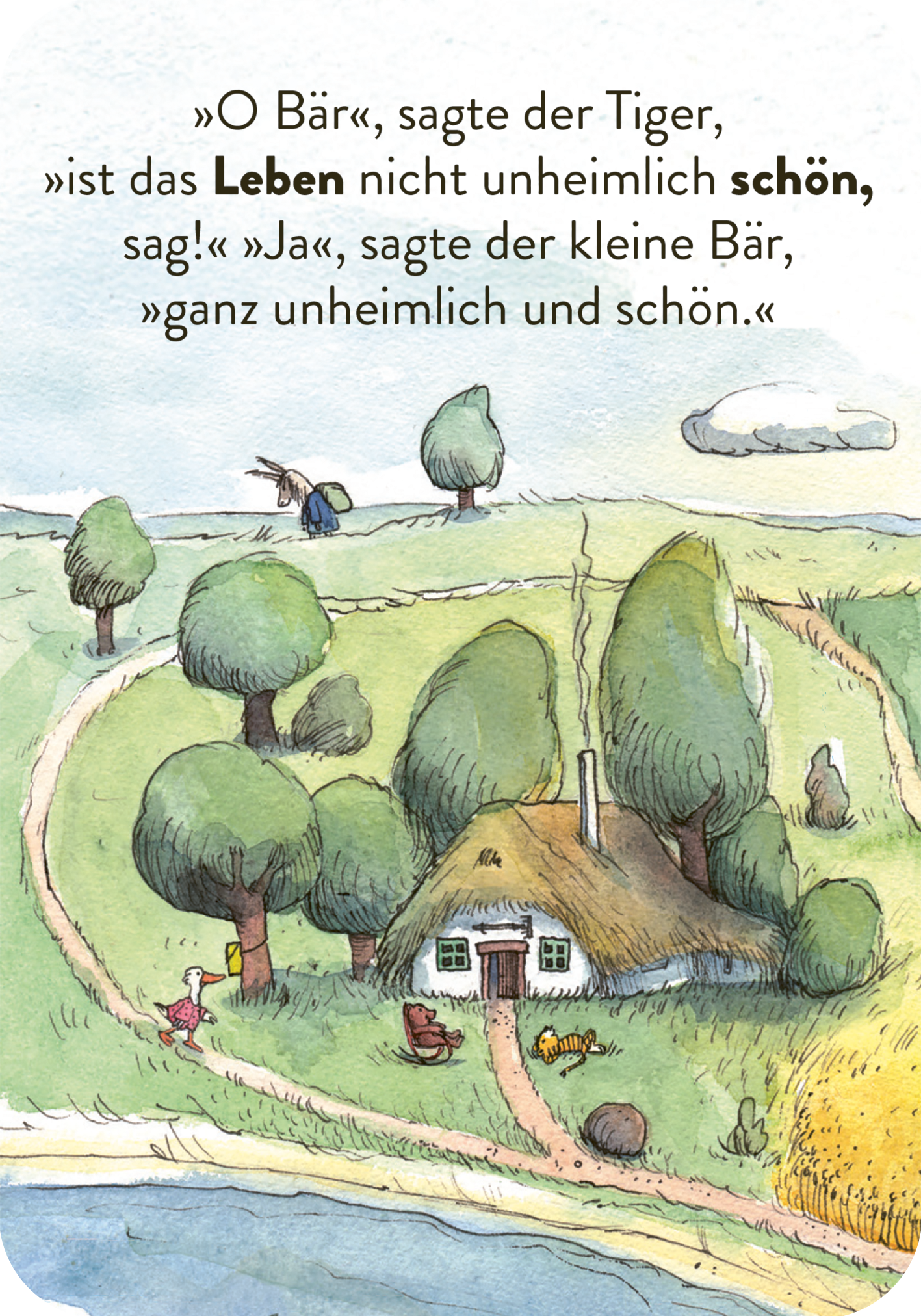 Gezeigt wird eine Innen- oder Zusatzansicht von „Janosch – Mutmachkarten“.