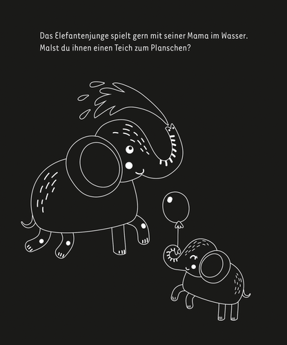 Gezeigt wird eine Innen- oder Zusatzansicht von „Kritzkratz-Spaß Zoo“.
